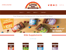 Tablet Screenshot of gooddaychocolate.com